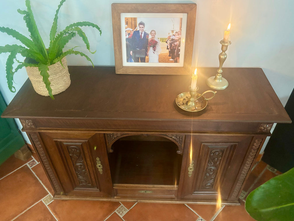 Petit Montreux – Antique Low Sideboard from Geneva, Switzerland