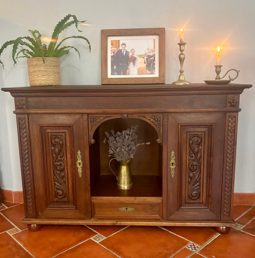 Petit Montreux – Antique Low Sideboard from Geneva, Switzerland