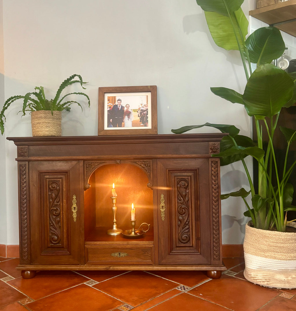 Petit Montreux – Antique Low Sideboard from Geneva, Switzerland
