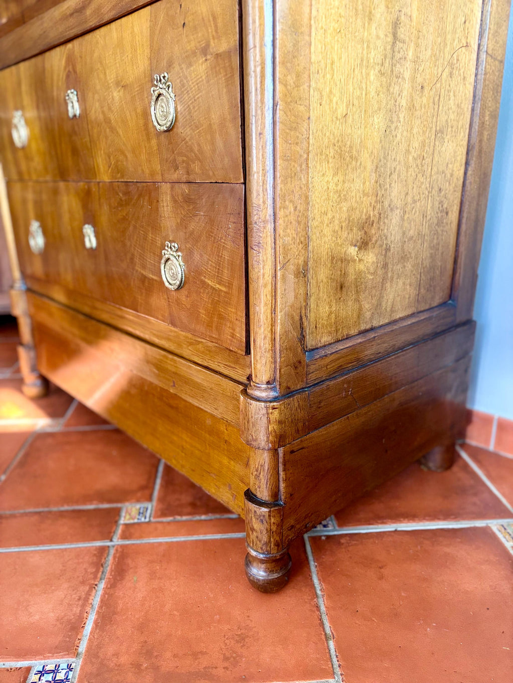 Napoléon - Antique French Empire Secretary Desk - Walnut - 19th Century